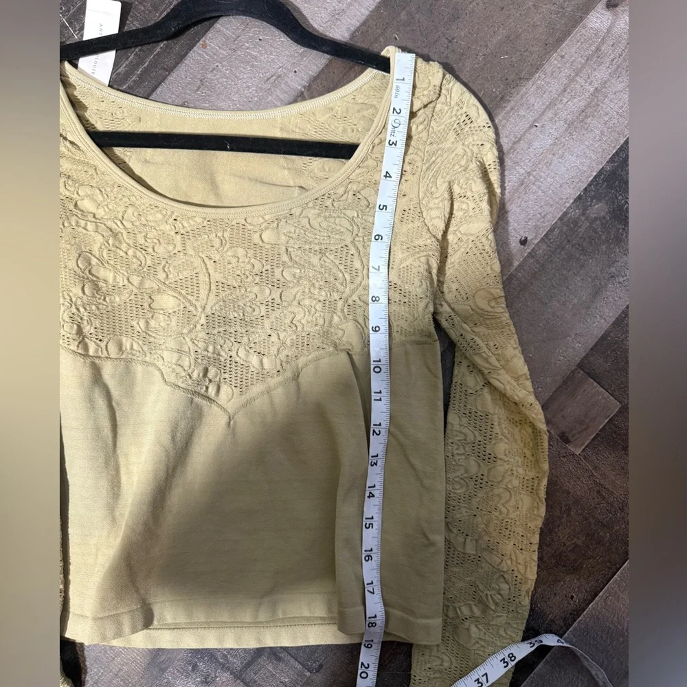 NWT Anthropologie Seamless Boat‎ Neck Top- Small